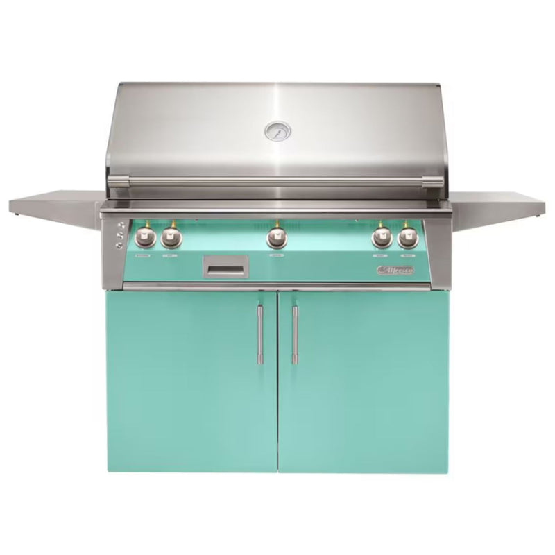Alfresco 42-Inch Stainless Steel Freestanding Gas Grill w/ Rotisserie