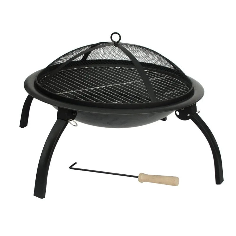 Well Traveled Living 22-Inch Folding Fire Pit | GW STORE