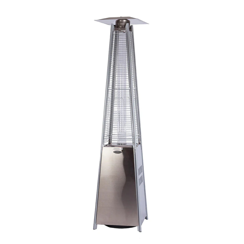 Well Traveled Living Stainless Steel Propane Pyramid Flame Heater | GW STORE