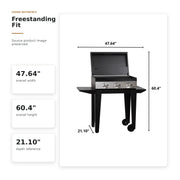 Bosca Block 750 Freestanding Gas Grill | GW STORE
