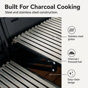 Bosca Pack Block 500 20" Built-in Charcoal Grill + Block 750 30" Built-in Grill | GW STORE