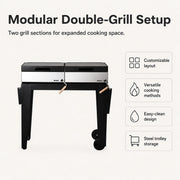 Bosca Roble Freestanding Charcoal Grill | GW STORE