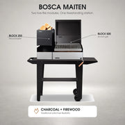 Bosca Block Puelo Freestanding Charcoal Grill | GW STORE