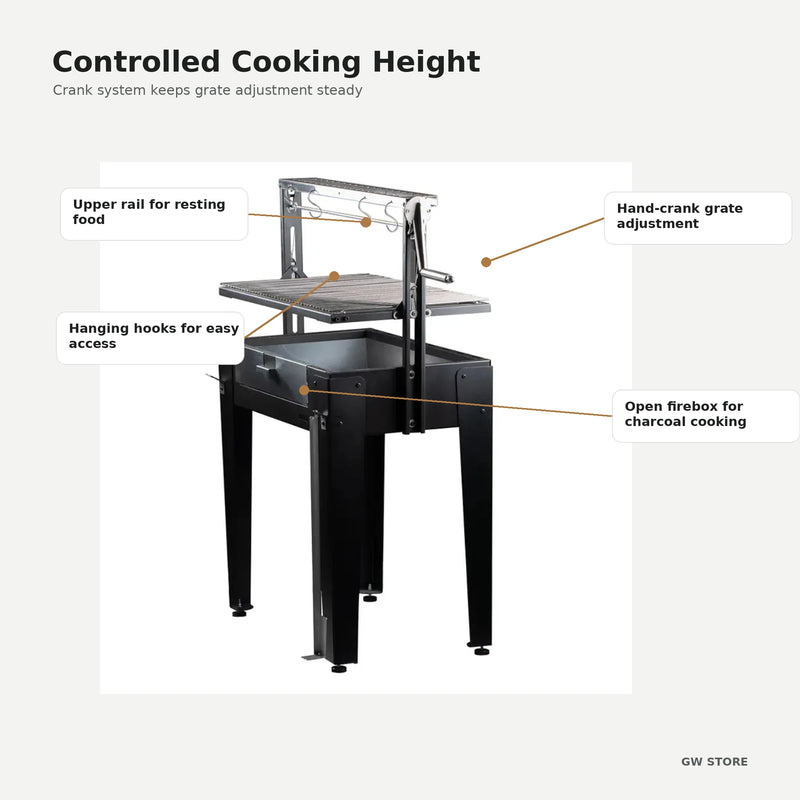 Bosca Maiten Freestanding Santa Maria Charcoal Grill