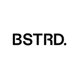 Black 'BSTRD.' logo on a white background