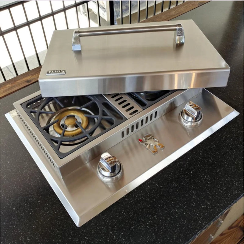 Double Side Burner NG 26 3/4" x 20 1/2"
