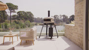 Gozney Dome Gen 2 Bone Dual Fuel Freestanding Outdoor Pizza Oven Essentials Bundle | GW STORE