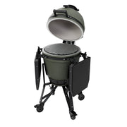 BSTRD Core Medium Complete Alpine Green Freestanding Kamado Charcoal Grill | GW STORE