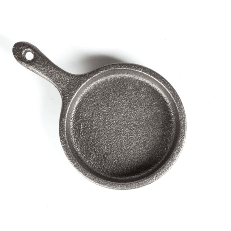 Fogues TX Cast Iron Double Provoletera with Bracket for Ram, Alamo and Rodeo Grills