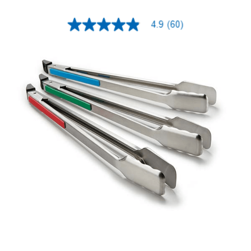 Broil King 64312 - 3 Pack Grilling Tongs GW STORE