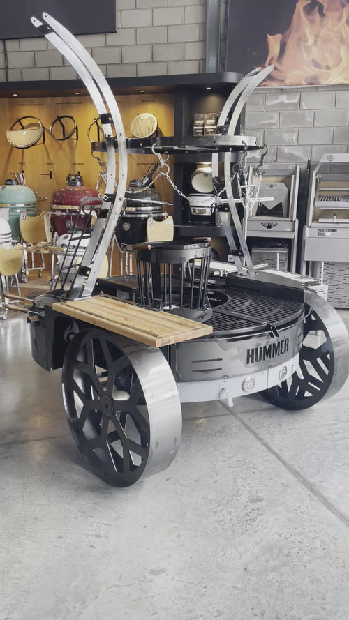 Tromen Hummer Firepit Open Fire Argentine Mega Grill with Oven | GW STORE