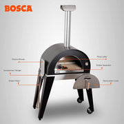 Bosca Nahuen 41 Inch Outdoor Wood Fired Pizza Oven | GW STORE