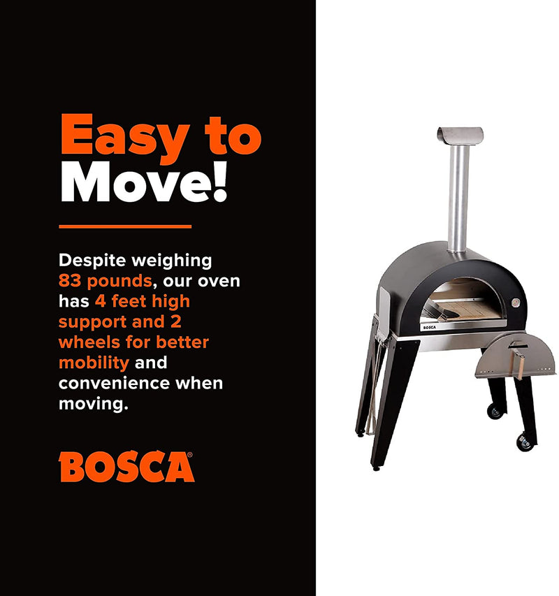 Bosca Nahuen 41 Inch Outdoor Wood Fired Pizza Oven | GW STORE