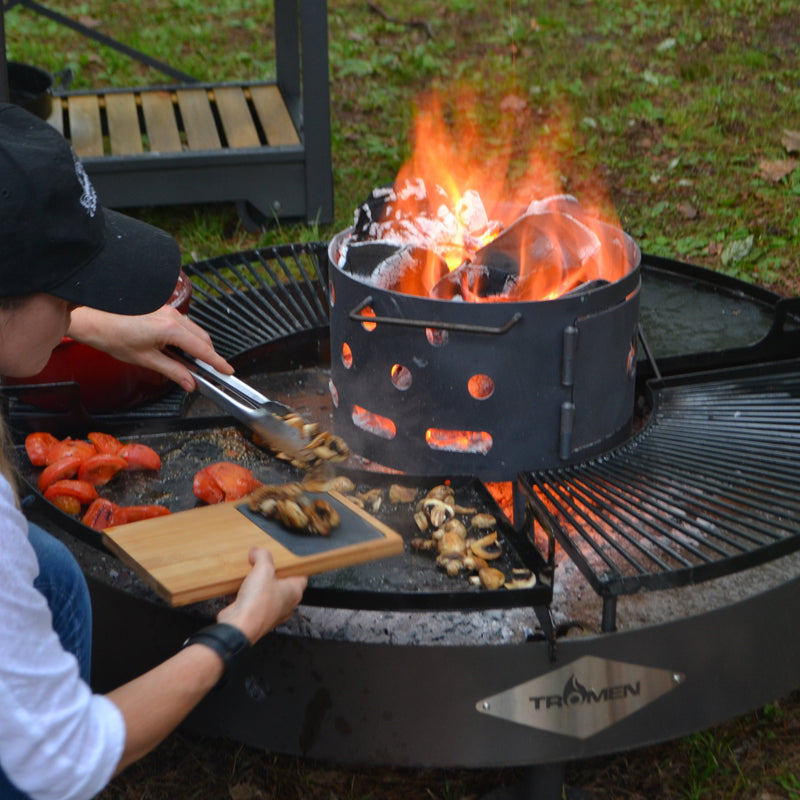 Tromen Duomo Firepit Open Fire Argentine Grill | GW STORE