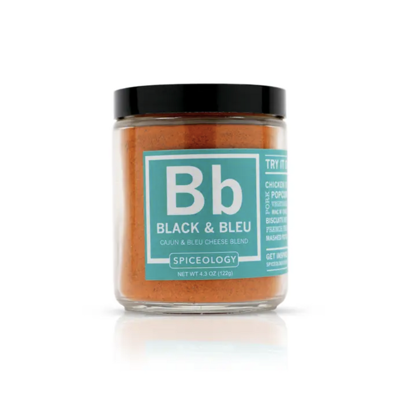 Spiceology - Black & Bleu - Cajun Blue Cheese Rub