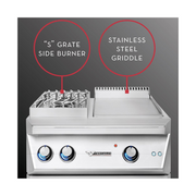 Twin Eagles 30" Breakfast Club Gas Burner W/ Griddle | GW STORE