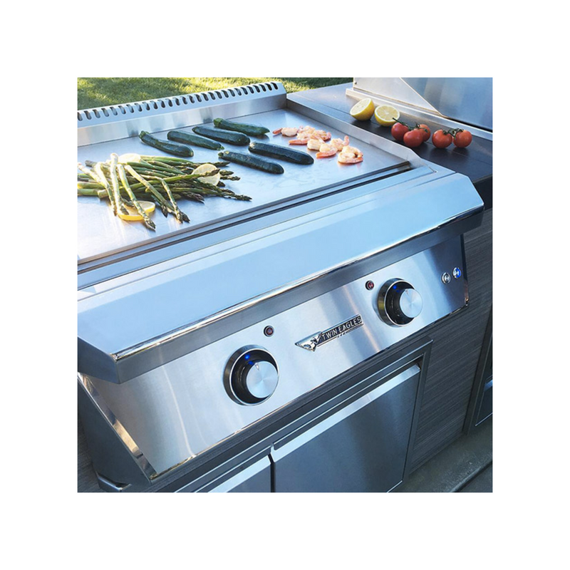 Twin Eagles 30" Built-In Gas Teppanyaki Griddle - TETG30-CL | GW STORE