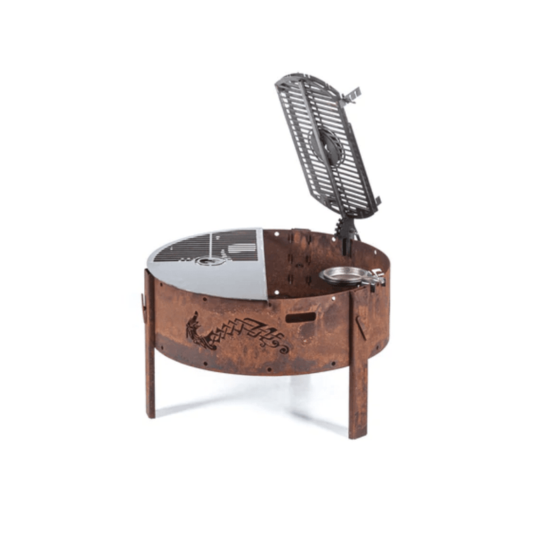 Rollo Open Fire Grill Fuegos TX GW Store for BBQ Oxid
