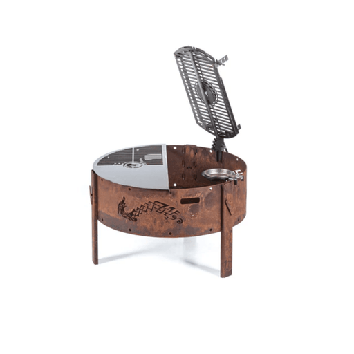 Rollo Open Fire Grill Fuegos TX GW Store for BBQ Oxid