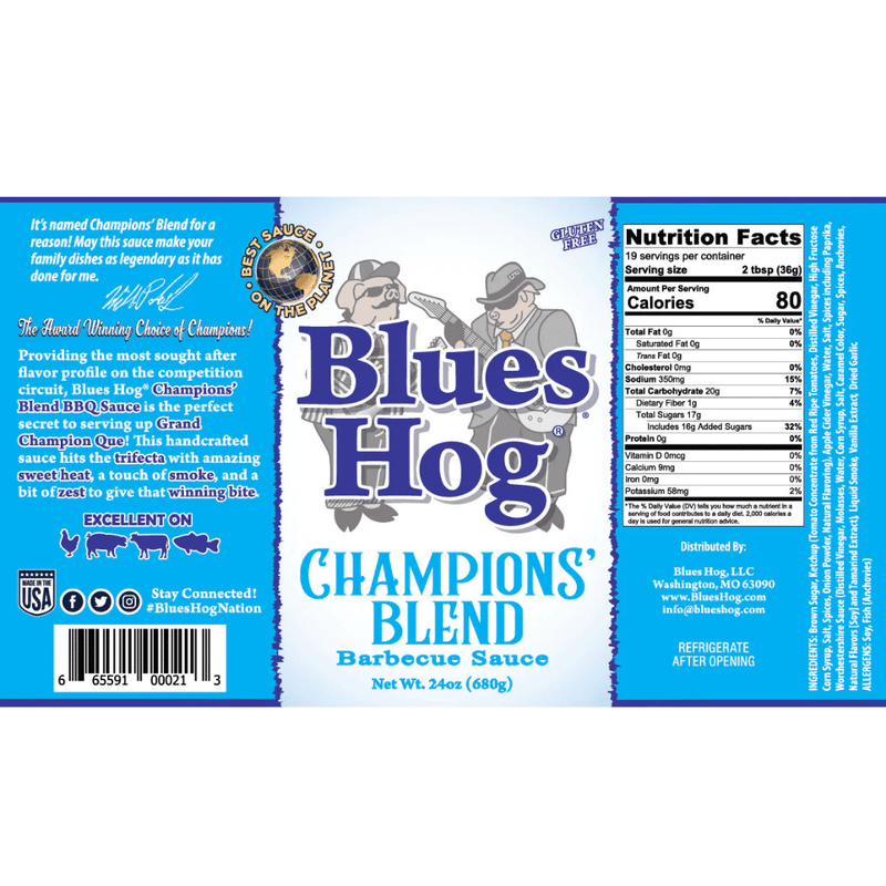 Champions' Blend BBQ Sauce