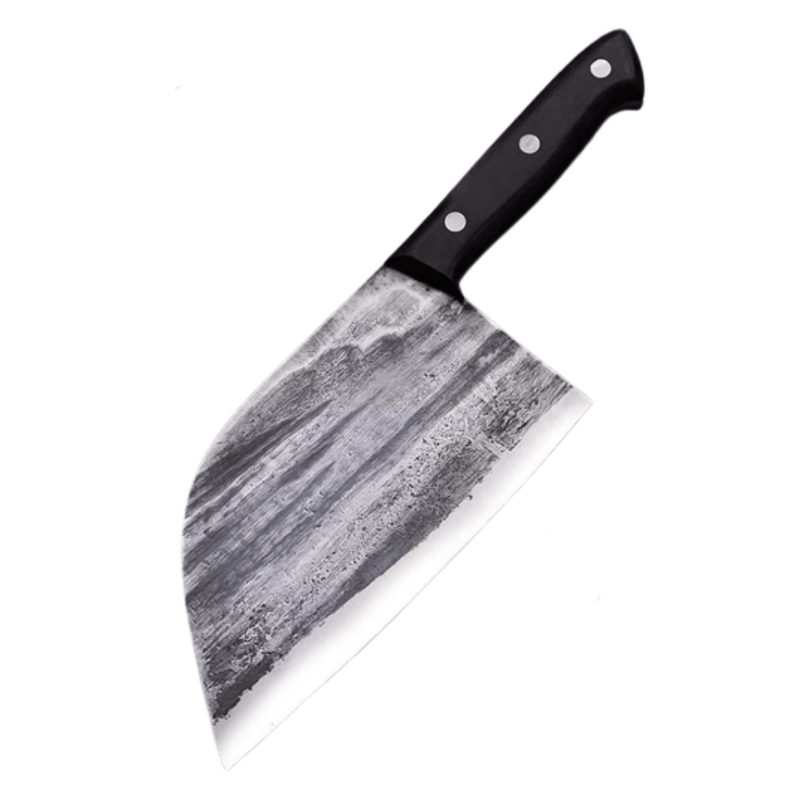 HANDCRAFTED BUTCHER KNIFE FULL TANG HANDLE FORGED HIGH-CARBON
